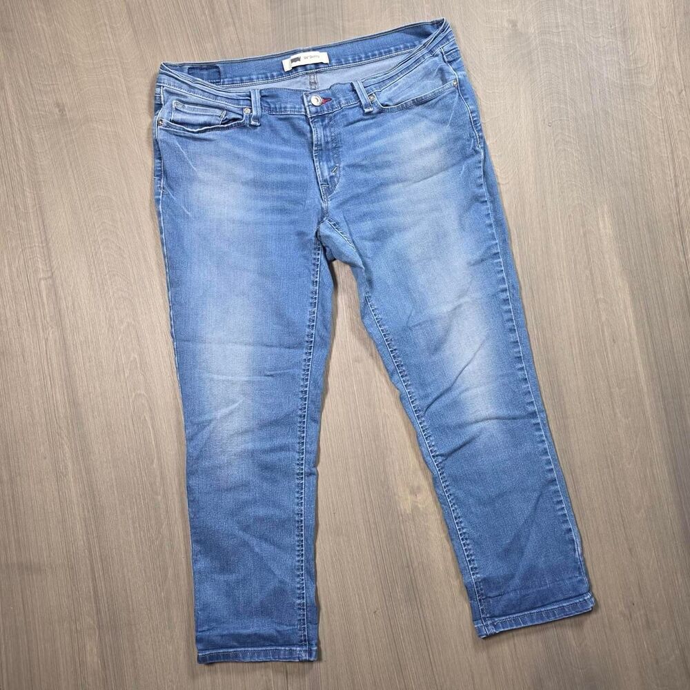 Levi's Women's 584 Skinny Blue Jeans, Waist size 32"